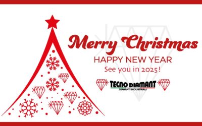 ✨ Auguri di Buon Natale e Felice Anno Nuovo da tutto il team di Tecno Diamant ✨